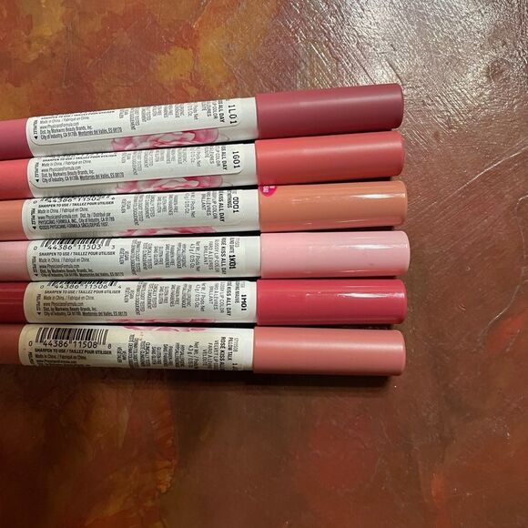 Bundle of All 6 "Rose Kiss All Day" Velvet Lip Colors - Picture 5 of 7